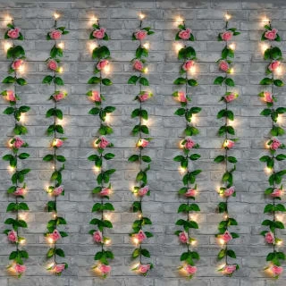 Artificial Rose Solar Curtain 3 Artificial Rose Solar Curtain