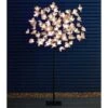 Solar Powered Magnolia Blossom Tree 4ft -Outdoor Garden Store 393029 4ft solar powered magnolia blossom tree