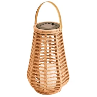 Small Solar Powered Natural Lantern 3 Small Solar Powered Natural Lantern