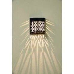 Decorative Solar Powered Fence And Wall Light