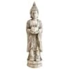 B&M Standing Buddha Ornament With LED Light -Outdoor Garden Store 393432 standing buddha ornament with cool white led 2