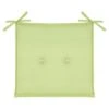 Luxury Seat Pads - Green 2pk 1 Luxury Seat Pads - Green 2pk -Outdoor Garden Store 393560 2pk shower resistant seat pads green