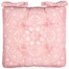 B&M Luxury Seat Pad - Pink Tropical Print -Outdoor Garden Store 393566 luxury shower resistant seat pad pink floral