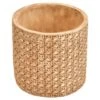 B&M Woven Effect Ceramic Planter -Outdoor Garden Store 393646 woven effect ceramic planter