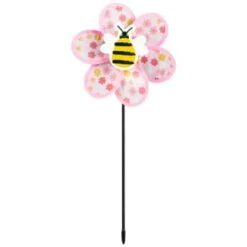 B&M Garden Windmills 3pk -Outdoor Garden Store 393686 girls windmills 3pk bee
