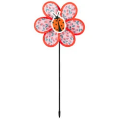 B&M Garden Windmills 3pk -Outdoor Garden Store 393686 girls windmills 3pk ladybird
