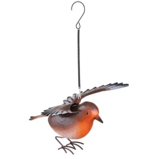 B&M Springy Hanging Bird - Brown 4 B&M Springy Hanging Bird - Brown - Image 2