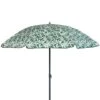 B&M Superbloom Sun Printed Parasol 1.8m - Leaf 1 B&M Superbloom Sun Printed Parasol 1.8m - Leaf -Outdoor Garden Store 393761 superbloom sun 1 8m printed parsasol green leaf