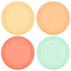 B&M Bloom Soft Touch Plates 4pk