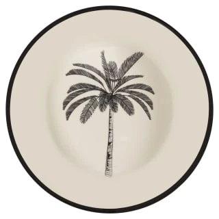 B&M Urban Print Picnic Bowl - Palm Tree 3 B&M Urban Print Picnic Bowl - Palm Tree