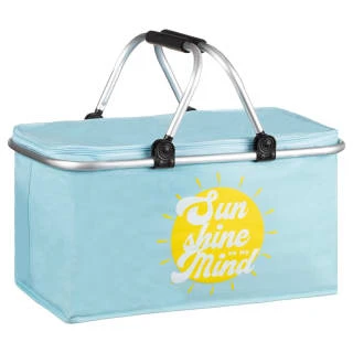 B&M Foldable Picnic Basket - Sunshine On My Mind 3 B&M Foldable Picnic Basket - Sunshine On My Mind