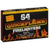 B&M Quickflame Firelighters 64pk -Outdoor Garden Store 395753 quickflame 64 pack firelighters